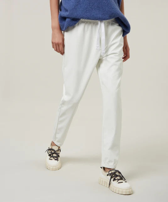 Leather look track pants on sale