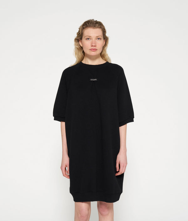 10DAYS | SHORT SLEEVE SWEAT DRESS