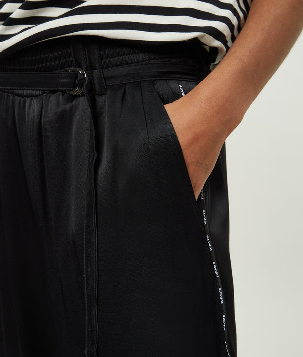 10DAYS | SATIN WIDE PANTS