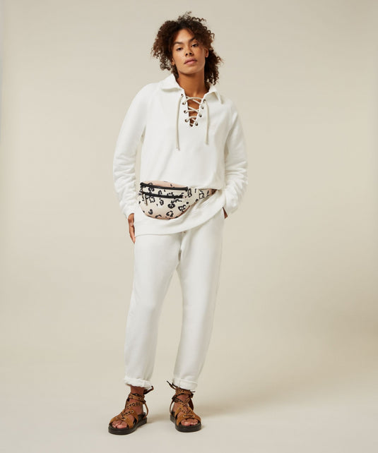 10DAYS | STATEMENT JOGGERS - ECRU - lfshneb