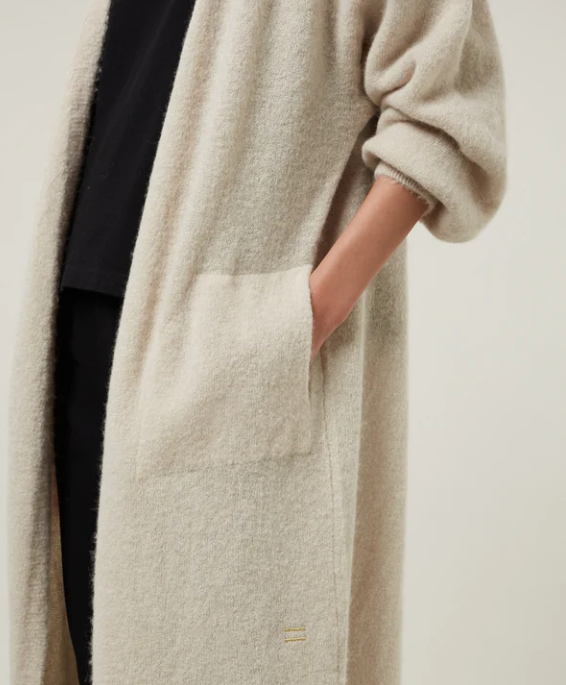 10DAYS | LONG KNITTED CARDIGAN