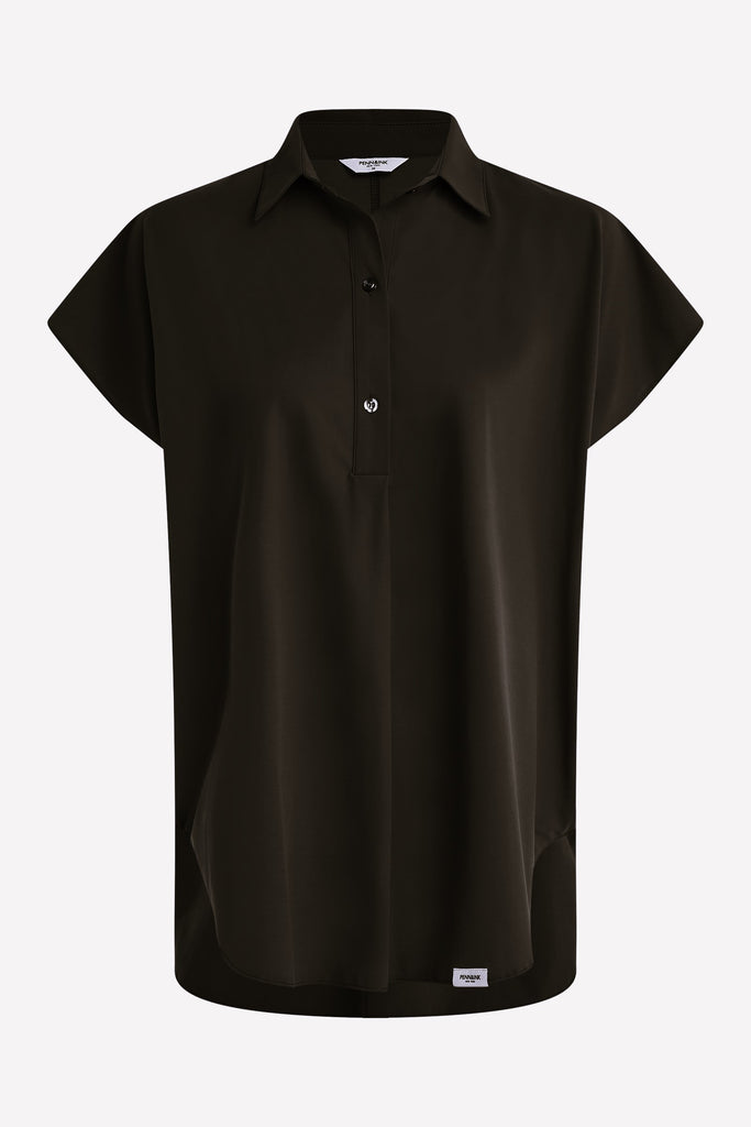 PENN&INK N.Y | BLOUSE BLACK